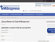 Tablet Screenshot of mbzpress.com